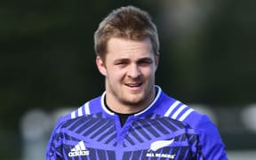 The All Blacks flanker Sam Cane.