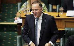 John Key in Parliament