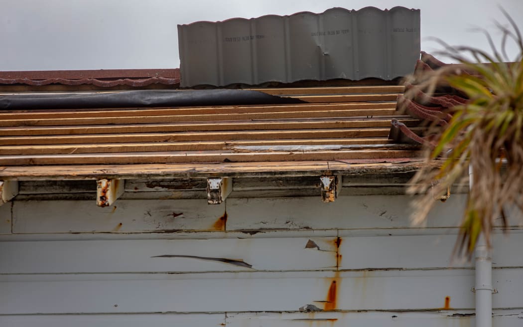 Derelict house in Lyall Bay