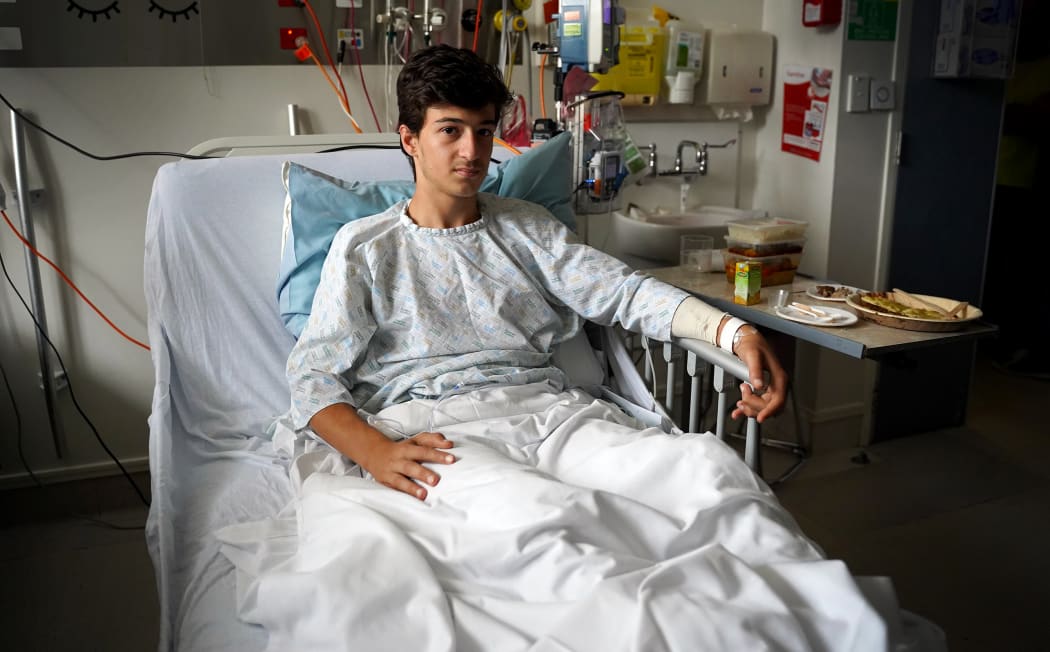 Zaed Mustafa's father and brother were killed during the Christchurch terror attacks.