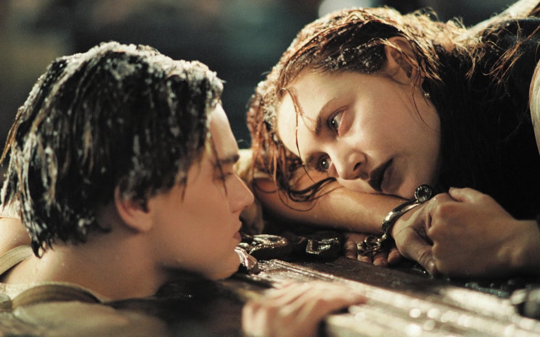 Titanic
Year : 1997 USA
Director : James Cameron
Leonardo DiCaprio, Kate Winslet
Restricted to editorial use. See caption for more information about restrictions.
It is forbidden to reproduce the photograph out of context of the promotion of the film. It must be credited to the Film Company and/or the photographer assigned by or authorized by/allowed on the set by the Film Company. Restricted to Editorial Use. Photo12 does not grant publicity rights of the persons represented. (Photo by 7e Art/20th Century Fox / Photo12 via AFP)