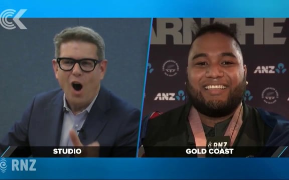 Weightlifter David Liti wins Gold, breaks Commonwealth record: RNZ Checkpoint