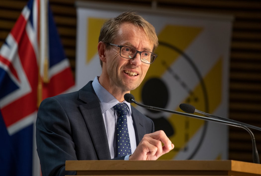 Director-General of Health Ashley Bloomfield at a media briefing at Parliament about the Covid-19 coronavirus.