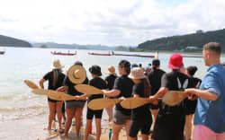 Te Korowai-Ngā Waka o Te Tai Tokerau, a collective of paddling groups from the Northland region, are practicing for the big day ahead on February 6.