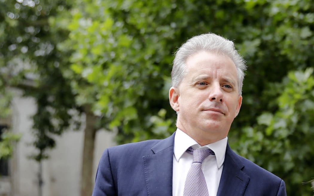 former UK intelligence officer Christopher Steele arrives at the High Court in London on July 24, 2020, to attend  his defamation trial brought by Russian tech entrepreneur Alexej Gubarev. A Russian tech entrepreneur on Monday began a defamation claim against the British author of a controversial report at the heart of 2016 US election meddling allegations first leaked to BuzzFeed.
Alexej Gubarev said in documents released in London's High Court that former UK intelligence officer Christopher Steele was responsible for the US news site's January 2017 publication of his dossier. (Photo by Tolga AKMEN / AFP)