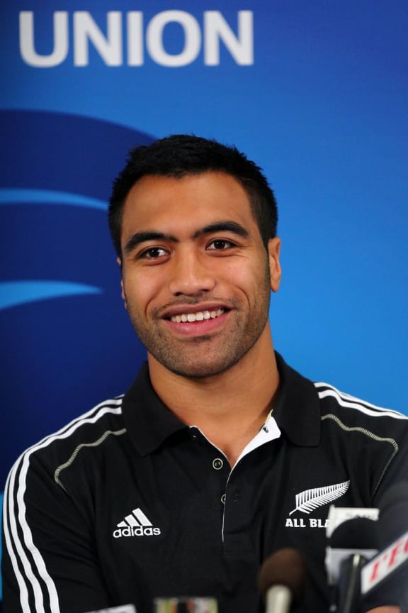 Victor Vito at a press conference at the Rugby World Cup 2011, Auckland, New Zealand. Sunday 4th September 2011. Photo: Anthony Au-Yeung / photosport.co.nz