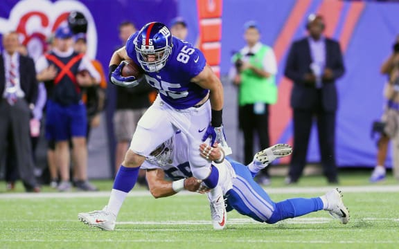 New York Giants tight end Rhett Ellison.