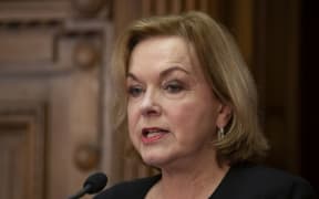 National Party leader Judith Collins during their press conference at Parliament, Wellington, 28 September, 2021.