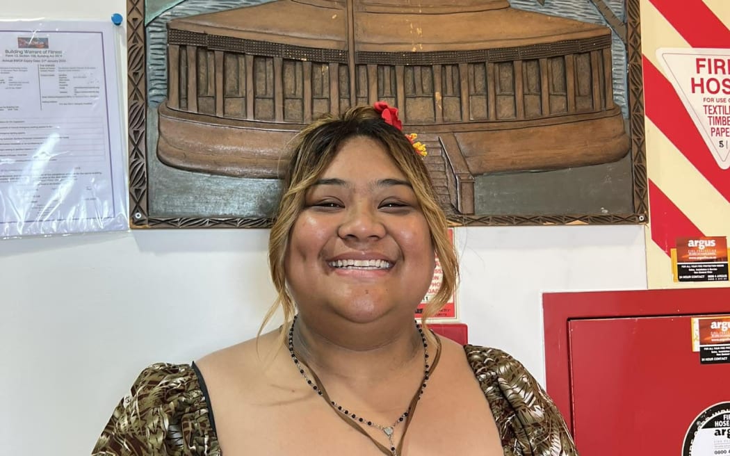 Jorina Taumaoe, who's the youth president at St Pius X church in Glen Innes has attended Malaeola since childhood.