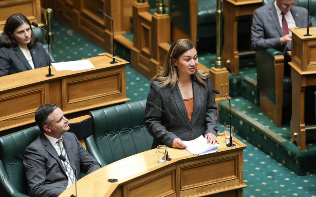 Green Co-leader Marama Davidson gives her 2021 budget speech