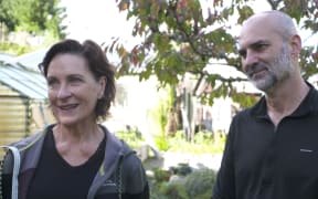 Jude Horrill and Brent Wiulliams of Ohau Gourmet Mushrooms