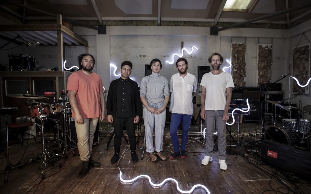 Glass Vaults recorded at Blue Barn Studio in Wellington.