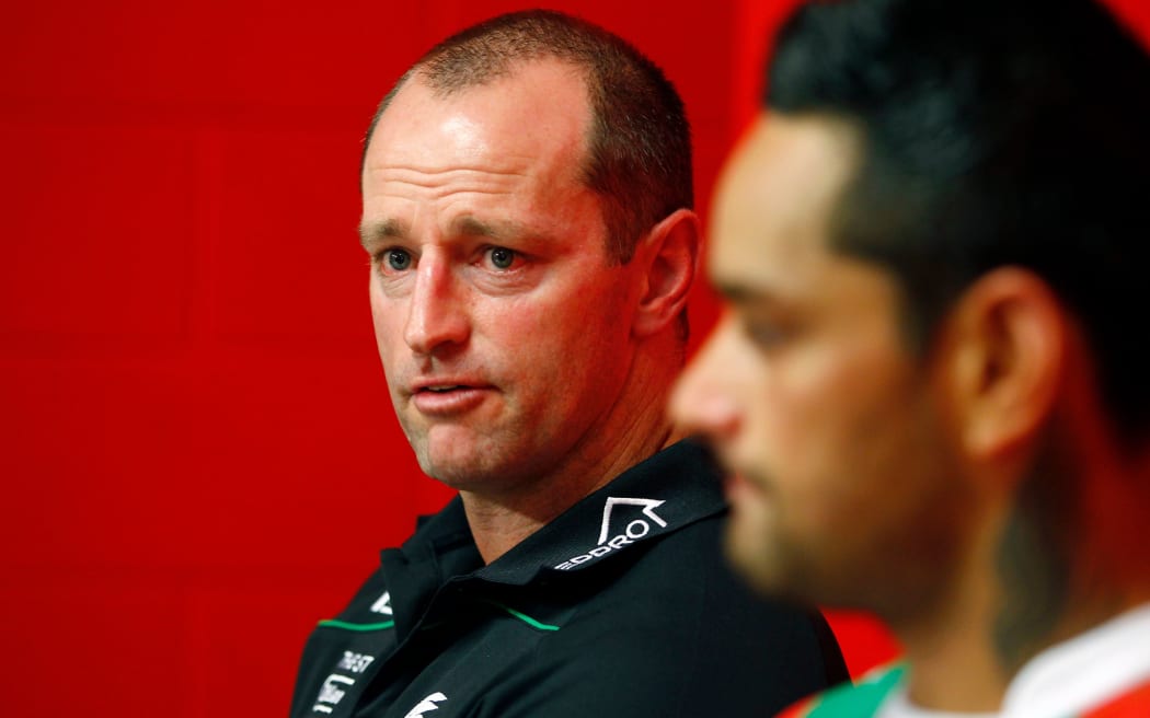 South Sydney coach Michael Maguire.