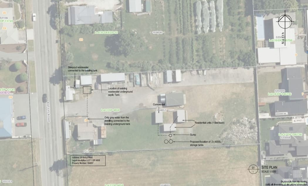 Gary John Shields fined $8500 for building five small dwellings on a property on Battys Rd without building consents.