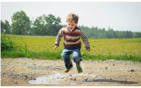 child playing