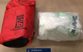 Meth from inside a bag inside each electric motor