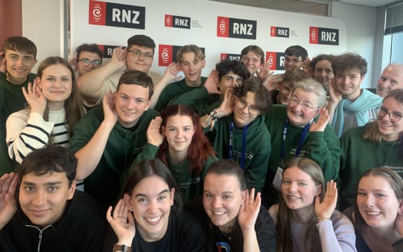Austrian choir Singakademie Graz, RNZ Auckland studio July 2024