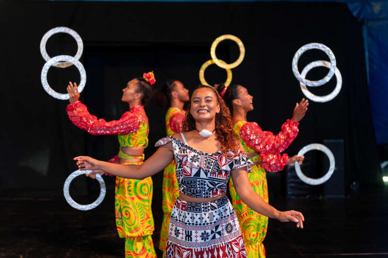 The Fijian Flying Circus.