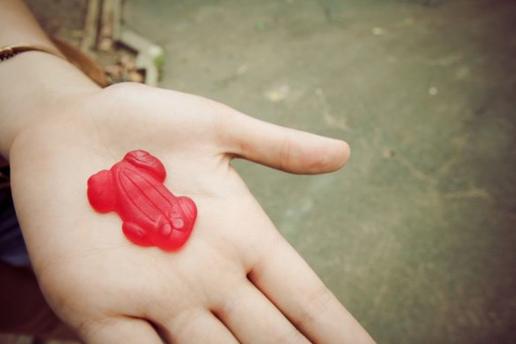 Red Frog lolly