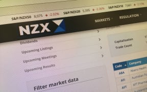 New Zealand's NZX50 opened down more than two percent in the wake of volatile US trading
