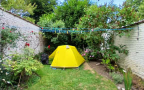 Brigitte Masse and her partner used the"Welcome to my Garden" scheme while travelling in Europe.