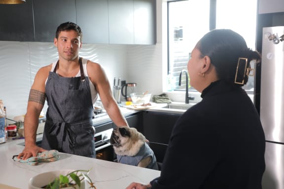 Samoan man Daniel Rankin has over 320k followers on social media with his cooking videos featuring his dog, Fraser