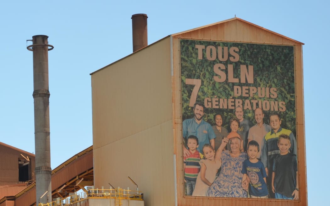 SLN smelter in Noumea New Caledonia