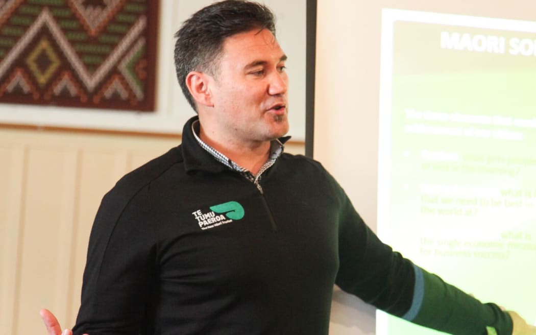 Māori Trustee Jamie Tuuta.