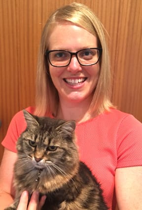 Research Kat Littlewood and her cat.