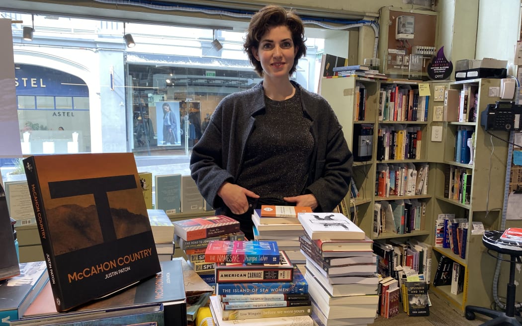 Unity Books manager Niki Ward.