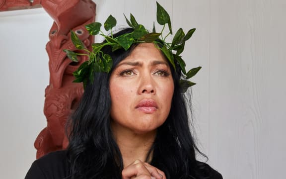 Kristyl Neho in her play Tangihanga
