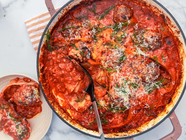 Sam Parish's One-pan Lamb and Fennel Lasagne
