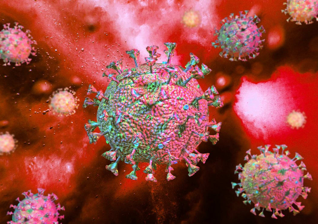 Coronavirus, illustration.