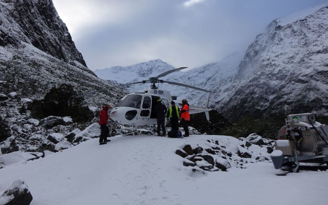 Maintain the alpine highway to Milford Sound