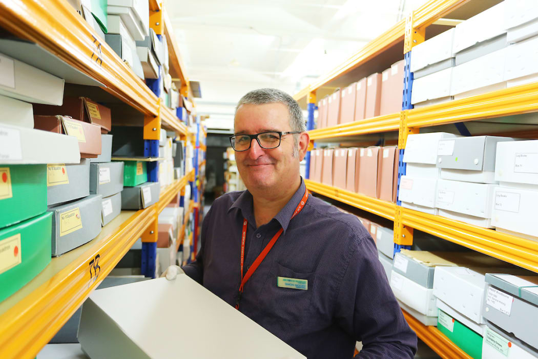 Airforce Museum of New Zealand Research Curator, Simon Moody
