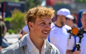 New Zealand F1 driver Liam Lawson.