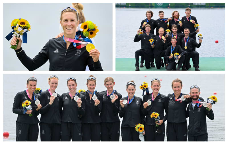 Olympic rowing: Men's eight and Twigg win gold | RNZ
