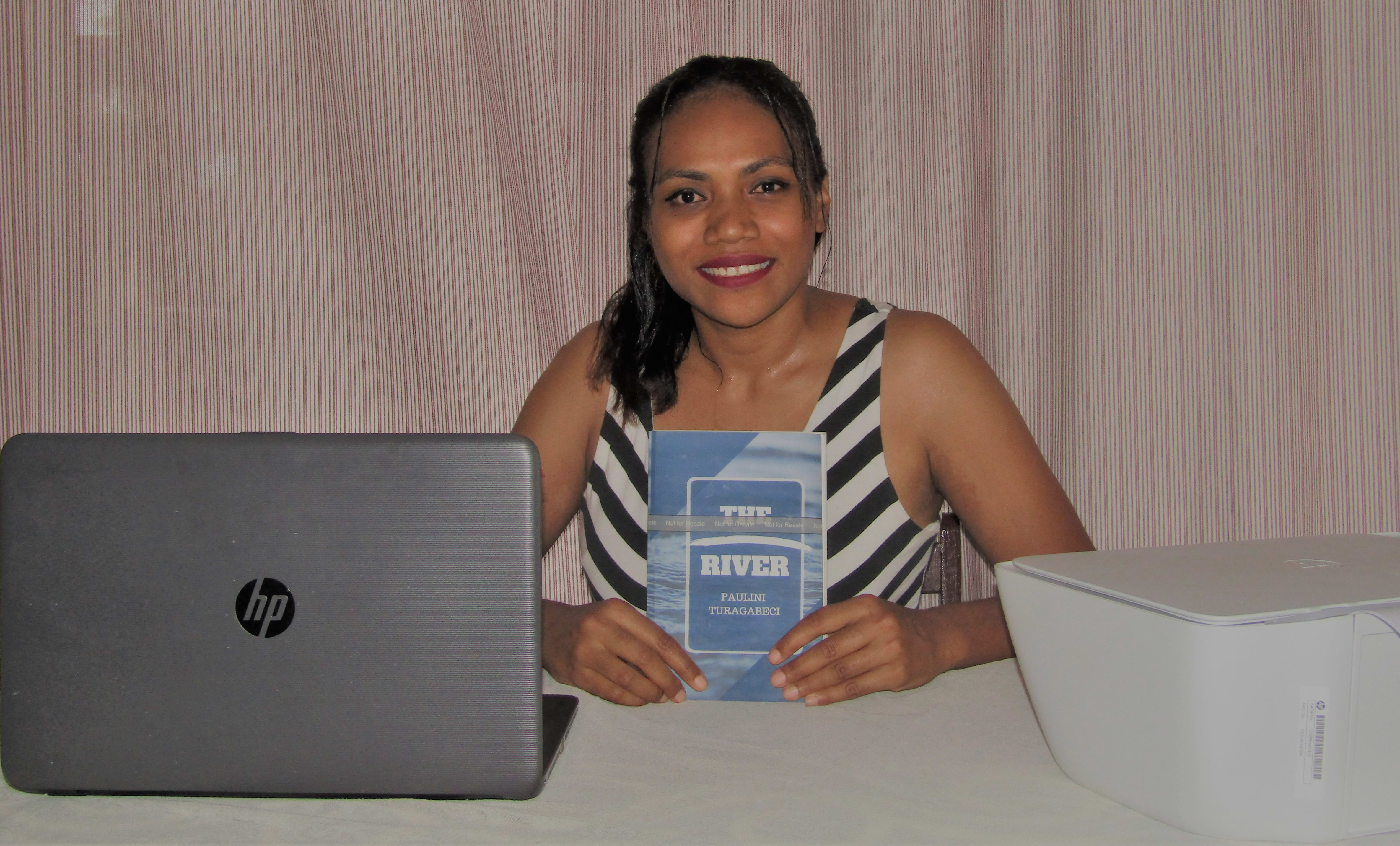 Fijian author of 'The River', Paulini Turagabeci