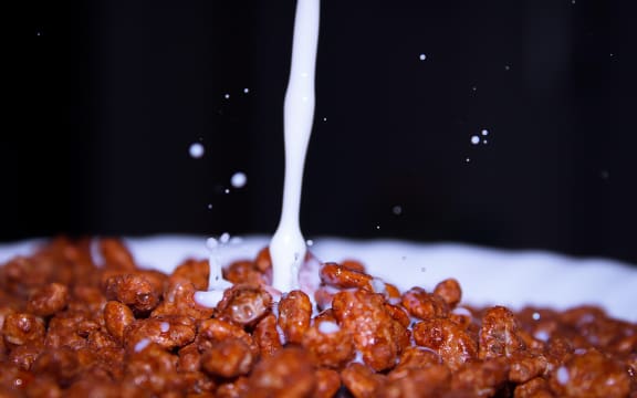 cocoa pops and milk
