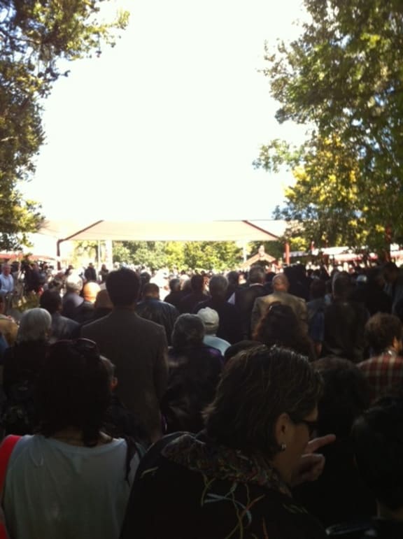 More than 1000 people attended the hui.
