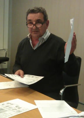 Long-time Bain supporter Joe Karam.