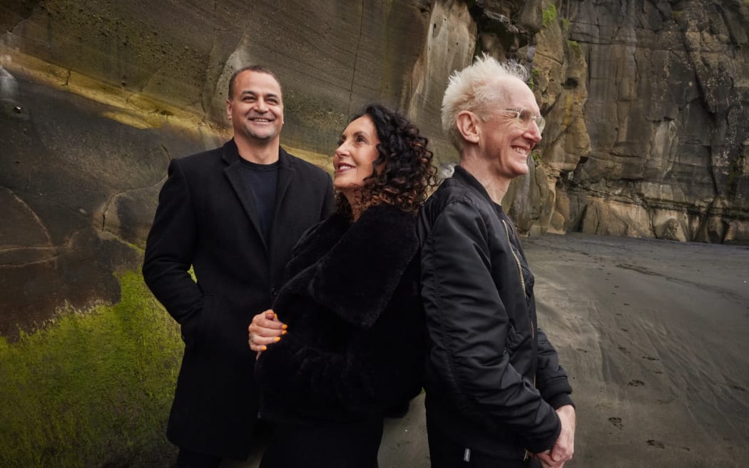 ONO songwriters - Te Manahau Scotty Morrison, Moana Maniapoto and Paddy Free