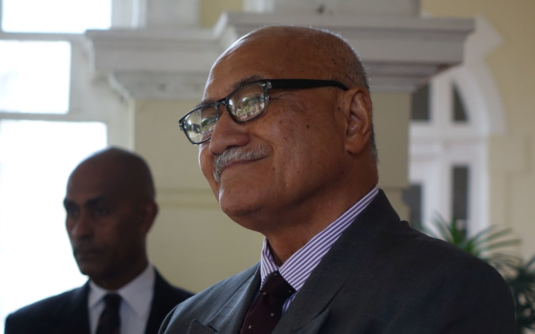 The President of Fiji, Jioji Konrote.