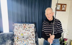 Eighty-year-old Ken McLeod