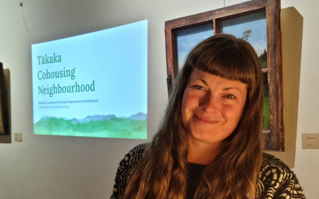 Takaka Cohousing Neighbourhood project co-ordinator Simone Kidner