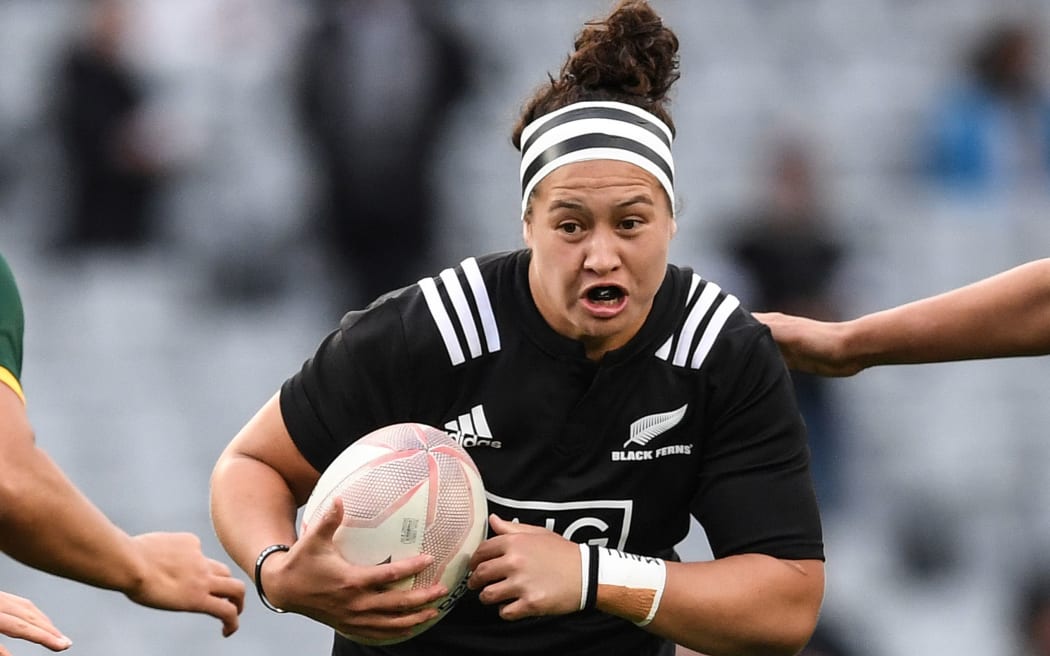 Black Ferns loose forward Charmaine McMenamin.