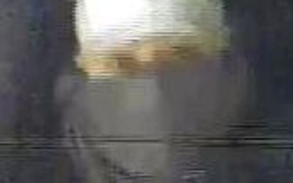 The man sought in connection with business burglaries in Wellington.