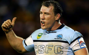 Cronulla captain Paul Gallen.