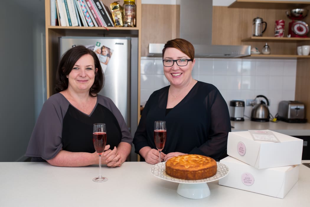 Founders of Good Bitches Baking, Marie Fitzpatrick and Nic Murray.