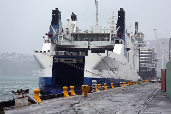 The propeller has been found, but Aratere won't sail Cook Strait again this summer.